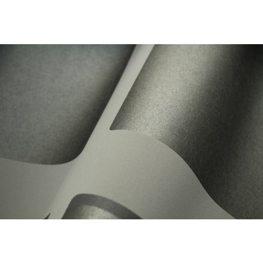 Eijffinger BOLD 395804 SHAPES Vintage retro Art Deco krémfehér világos szürke sötétszürke szürkésbarna ezüst tapéta