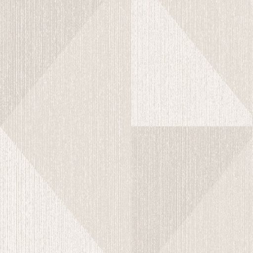 Eijffinger BOLD 395820 DIAMOND Industrial Chic túlméretes háromszögek rombuszba rendezve krémfehér szürke szürkésbézs ezüst tapéta