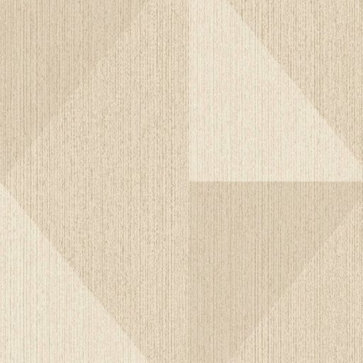 Eijffinger BOLD 395821 DIAMOND Industrial Chic túlméretes háromszögek rombuszba rendezve krémfehér homokszín bézs arany tapéta