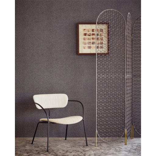 Eijffinger BOLD 395845 TWEED Rusztikus durva szövet hatás sötétszürke antracit ezüst tapéta