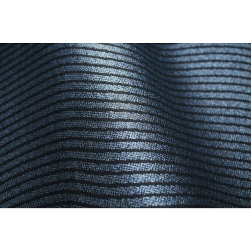 Eijffinger BOLD 395853 CURVES Grafkius hullámminta kék szürke ezüst tapétatapéta