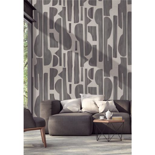 Eijffinger BOLD 395896 TAPESTRY Natur vésett minta barna szürkésbarna digitális nyomat