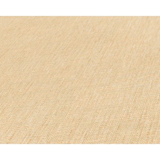 Textilhatású texturált egyszínű minta sárga/barnás sárga tónus tapéta