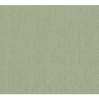   Textilhatású texturált egyszínű minta zöld tónus tapéta