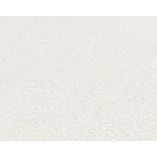 Monokróm Shabby megjelenésű textilhatású egyszínű minta krém/krémfehér tónus tapéta