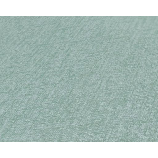Monokróm Shabby megjelenésű textilhatású egyszínű minta zöld/világoszöld tónus tapéta