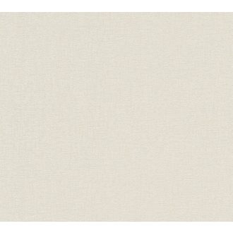   Monokróm Shabby megjelenésű textilhatású egyszínű minta bézs/sárgásbézs tónus tapéta