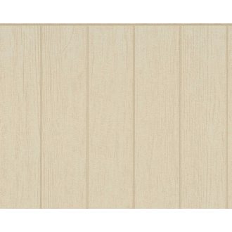   Természetes skandináv stílusú fa falpanel/lábazati tapéta krém bézs és barna tónus
