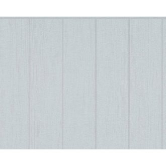   Természetes skandináv stílusú fa falpanel/lábazati tapéta szürke és kékes szürke tónus