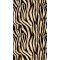A szavanna legszebbje! Gigantikus zebracsíkos ábrázolás bézs barna és fekete tónus falpanel