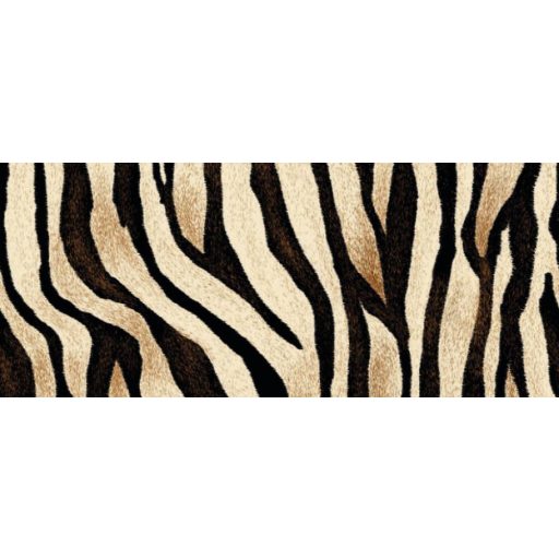 A szavanna legszebbje! Gigantikus zebracsíkos ábrázolás bézs barna és fekete tónus falpanel