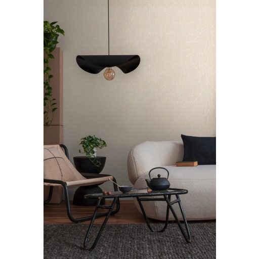 Töredezett mozaikra emlékeztető strukturált grafikus minta bézs és gyöngyház fényes mintarajzolat tapéta