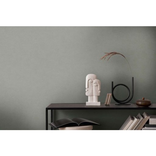 Finoman habosított strukturált egyszínű minta szürke tónus tapéta