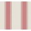 Klasszikus csíkos minta vékonyabb szegélyekkel texturált felülettel krémfehér és rózsaszínes-mályva tónus tapéta