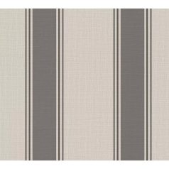  Klasszikus csíkos minta vékonyabb szegélyekkel texturált felülettel krém szürke/szürkésbézs tónus tapéta