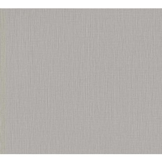   Strukturált szőtt hatású egyszínű természetes minta szürke tónus tapéta