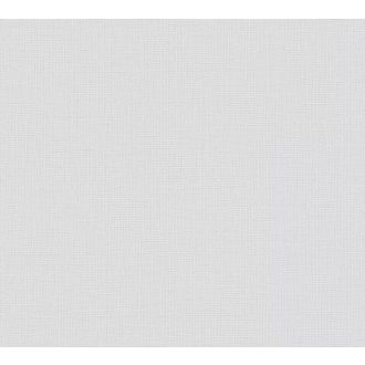   Strukturált szőtt hatású egyszínű természetes minta szürkésfehér tónus tapéta