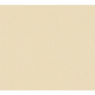   Strukturált szőtt hatású egyszínű természetes minta bézses halvány sárga tónus tapéta