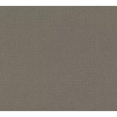   Finom struktúrájú egyszínű textil/vászon minta szürkésbarna tónus tapéta