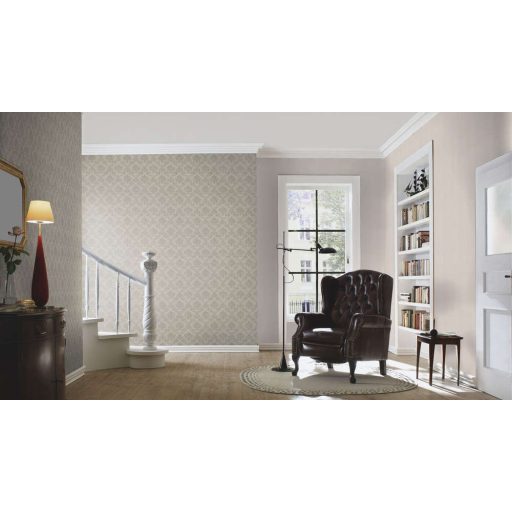 Rasch Make a Change 401431  barokk díszítőminta szürke szürkésbarna barna tapéta