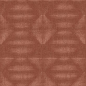   Rasch Denzo 406474 Geometrikus grafikus cikk-cakk mintázat vonalmintás alapon barnás vörös pasztel vörös tapéta