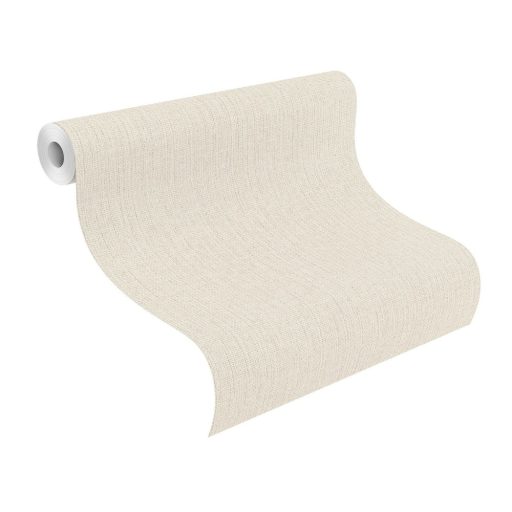 Rasch KIMONO 407921 Natur Karizmatikus természetes durván szövött textil krémfehér és világos szürke árnyalatok tapéta