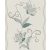 Rasch Sofia 408843 Absztrakt virágminta szürkésfehér szürke mályva fenyőzöld tapéta