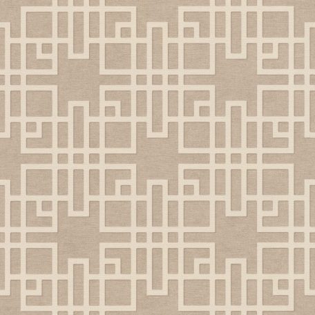 Rasch KIMONO 409246 Etno Grafikus Teaház architektúra textil strutúra bézs krémfehér vonalak tapéta 