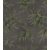 Rasch KIMONO 409772 Natur Dekoratív bambusz levelek textilstruktúra antracitszürke zöld és szürke tapéta