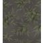Rasch KIMONO 409772 Natur Dekoratív bambusz levelek textilstruktúra antracitszürke zöld és szürke tapéta