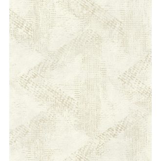   Finom ecstvonásokkal festett fények és árnyékok grafikus mintája krémes bézs és elefántcsont tónus finom fény tapéta