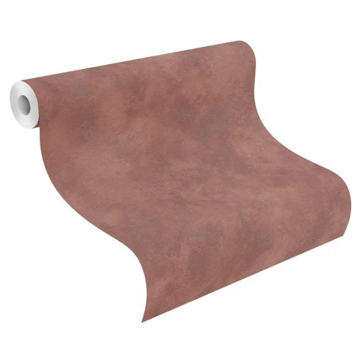 Rasch Finca 417050  Natur mediterrán vakolt fal sötét ó-rózsaszín csillogó márvány hatás tapéta