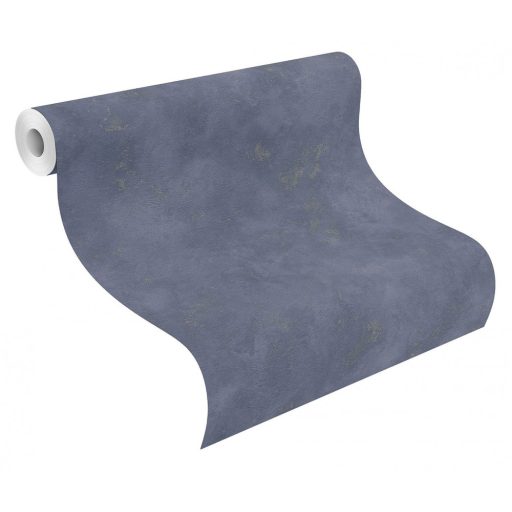 Rasch Finca 417135  Natur mediterrán vakolt fal sötétkék arany csillogó márvány hatás tapéta