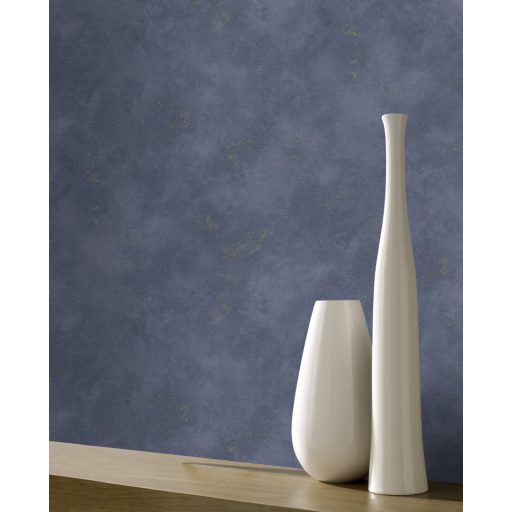 Rasch Finca 417135  Natur mediterrán vakolt fal sötétkék arany csillogó márvány hatás tapéta