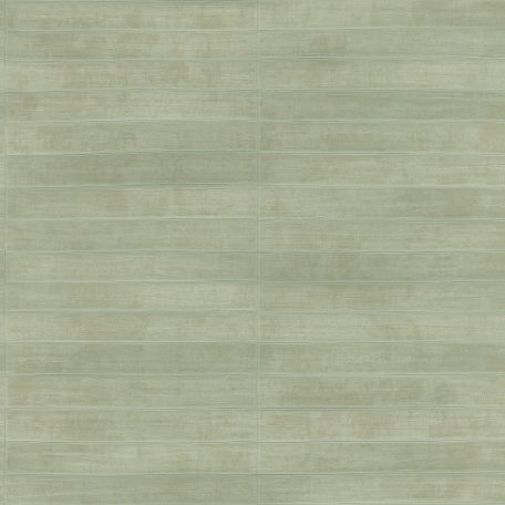 Rasch CLUB 418484 Natur Varrott csíkos angolna bőrére emlékeztető minta/struktúra világos zsályazöld tapéta