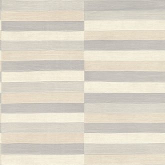   Rasch CLUB 418712 Natur Varrott csíkos csillogó angolna bőrére emlékeztető minta/struktúra krémfehér világos bézs világos szürke kavics szürke tapéta