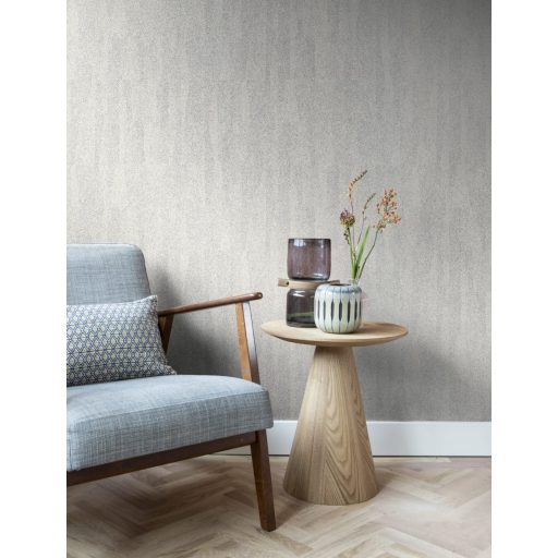 Rasch CLUB 418910 Natur Banánlevelek enyhén csillogó rostok textilhatású struktúra világos szürke ezüst tapéta