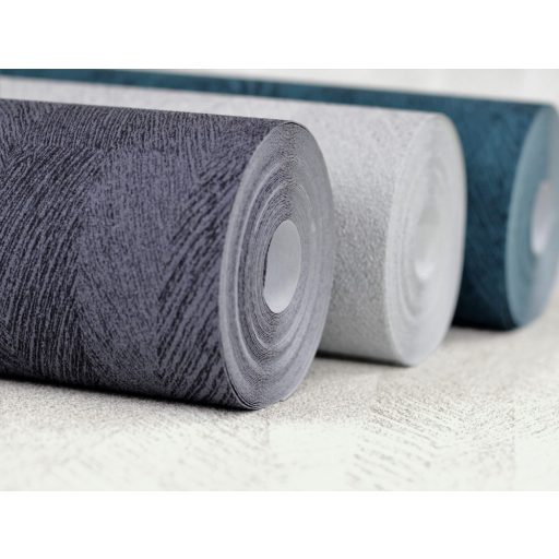 Rasch CLUB 418927 Natur Banánlevelek enyhén csillogó rostok textilhatású struktúra kékes szürke sötétszürke tapéta