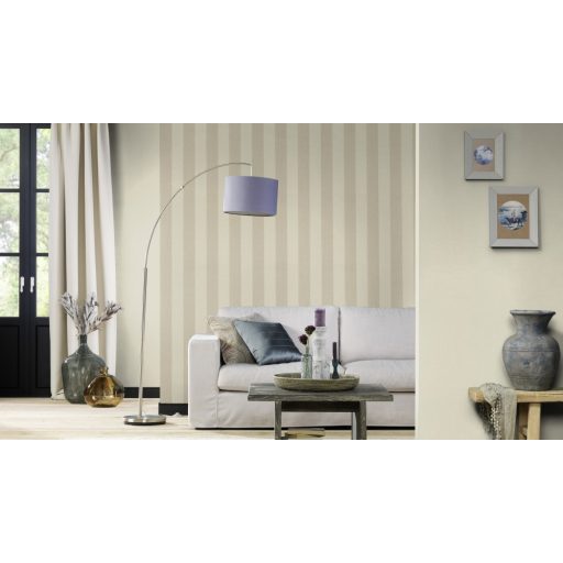 Rasch Poetry II/Follow your Dreams 423914  strukturált textil egyszínű halvány zsályazöld tapéta