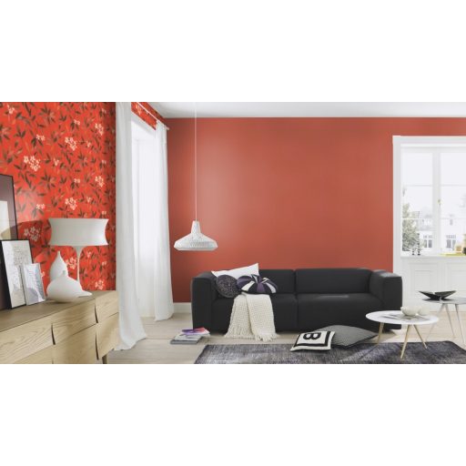 Rasch Poetry II/Follow your Dreams 423969  strukturált textil egyszínű téglavörös tapéta