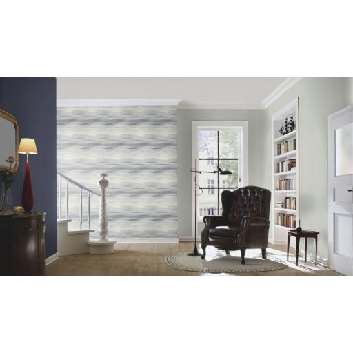 Rasch Poetry/Follow your Dreams 423983  strukturált textil egyszínű éjszínkék tapéta