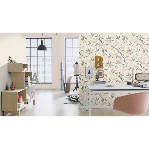 Rasch Saphira/Poetry II/Follow your Dreams 424010  strukturált textil egyszínű törtfehér tapéta