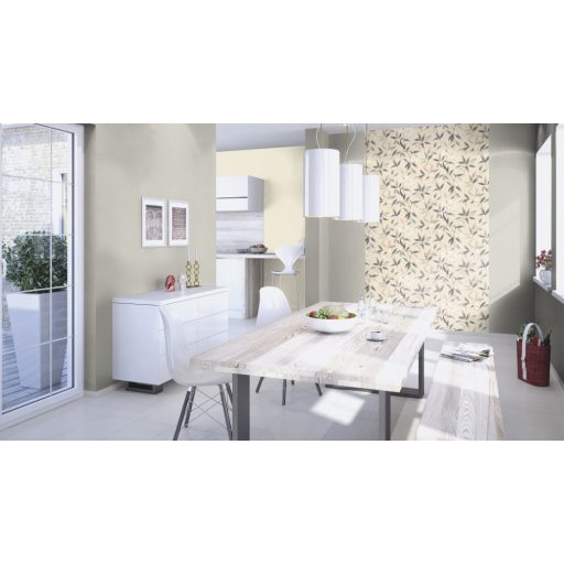 Rasch Poetry/Follow your Dreams 424041  strukturált textil egyszínű fehér csipetnyi rózsaszín tapéta