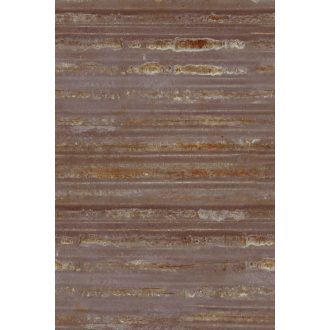 hullámos acéllemez rozsdafoltokkal arany csillogással vörös vörösesbarna rozsdaszín arany falpanel