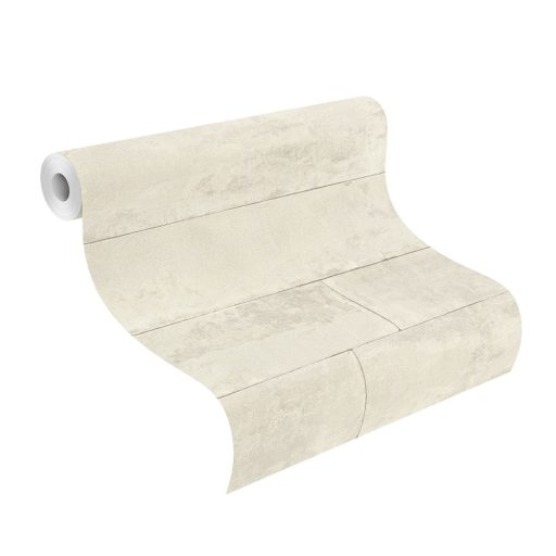 Rasch Brick Lane 426007  Natur kőlapok vakolt hatású felület szürke fehér tapéta