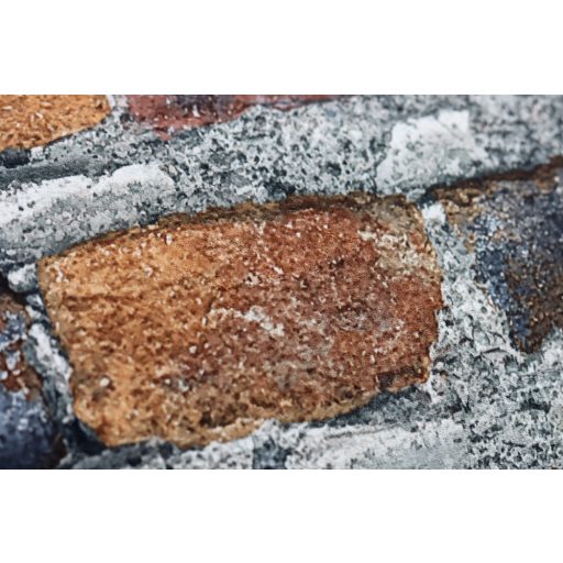 Rasch Factory IV 428063 Natur/Ipari design meszelt érdes felületű téglafal szürke mosott aranysárga rozsdavörös antracit tapéta