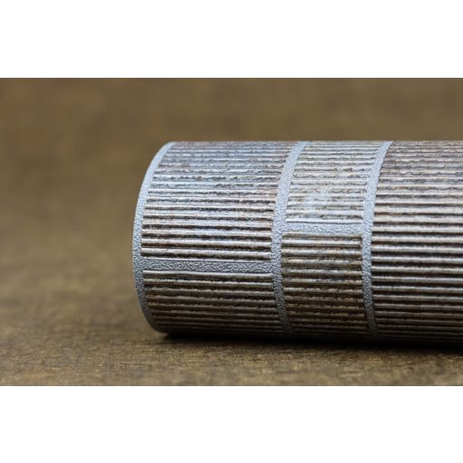 Rasch Factory IV 428216 Natur/Ipari design strukturált /hullámos/ kőlapok törtfehér szürke fémes ezüst és arany tapéta