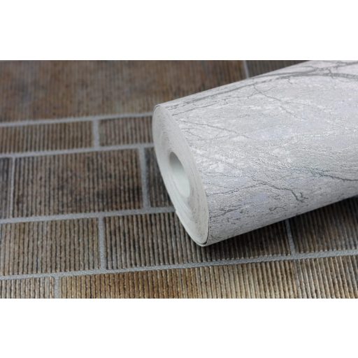 Rasch Factory IV 428216 Natur/Ipari design strukturált /hullámos/ kőlapok törtfehér szürke fémes ezüst és arany tapéta