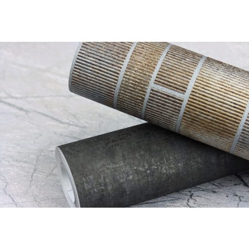 Rasch Factory IV 428216 Natur/Ipari design strukturált /hullámos/ kőlapok törtfehér szürke fémes ezüst és arany tapéta