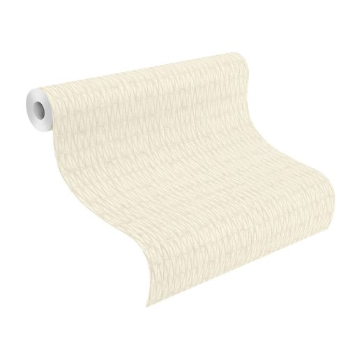 Rasch Factory IV 428407 Natur/Ipari design Grafikus háromdimenziós rombuszminta krémfehér bézs szürkésbézs tapéta
